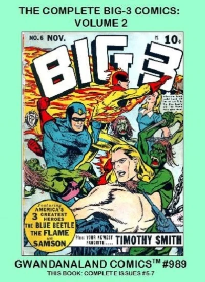 Cover of The Complete Big-3 Comics: Volume 2
