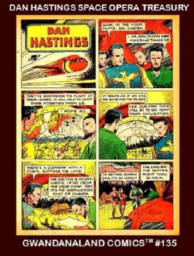 Cover of Dan Hastings Space Opera Treasury