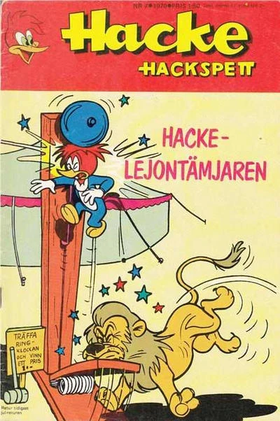 Cover of Hacke-Lejontamjaren