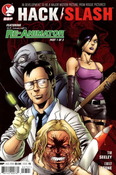 Cover of Cassie and Vlad meet the Re-Animator. Part 1 of 3
