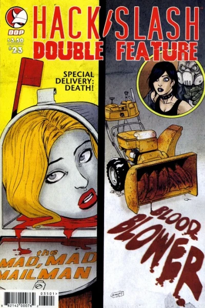 Cover of Double Feature: Mad, Mad Mailman & Blood Blower