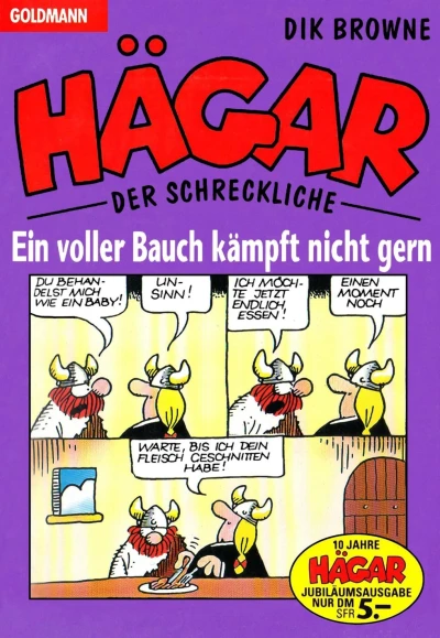 Cover of Ein voller Bauch kämpft nicht gern