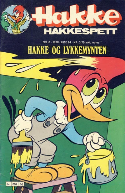 Cover of Hakke og Lykkemynten