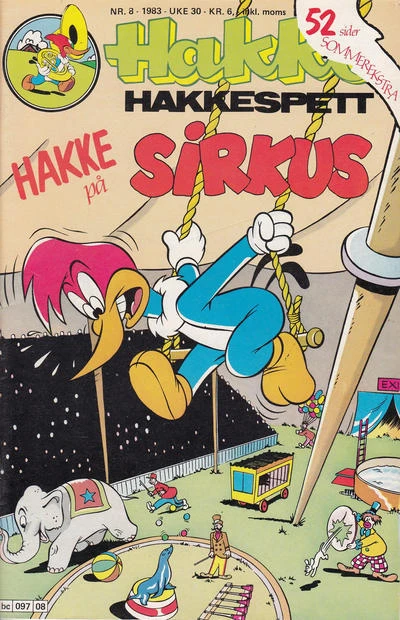 Cover of Hakke pa Sirkus