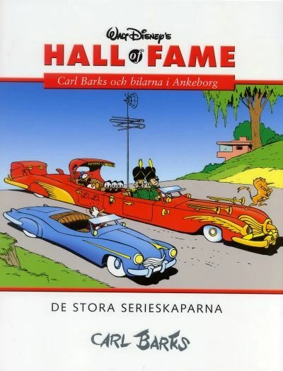Cover of Carl Barks och bilarna i Ankeborg