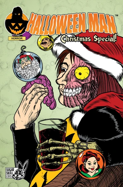 Cover of The Halloween Man Christmas Special!
