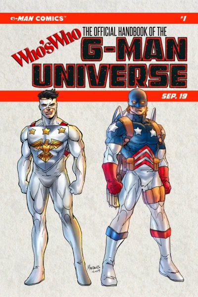 Cover of Who's Who, The Official Handbook of the G-Man Universe