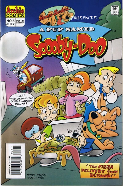 Cover of A Pup Named Scooby-Doo : The Pizza Delivery from Beyond!