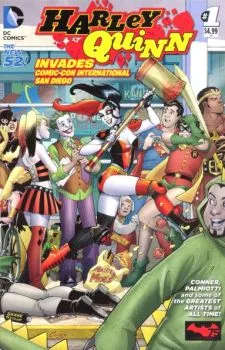 Cover of Harley Quinn Invades Comic-Con International: San Diego Vol 1 1