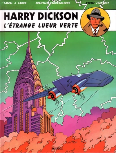 Cover of L'étrange lueur verte