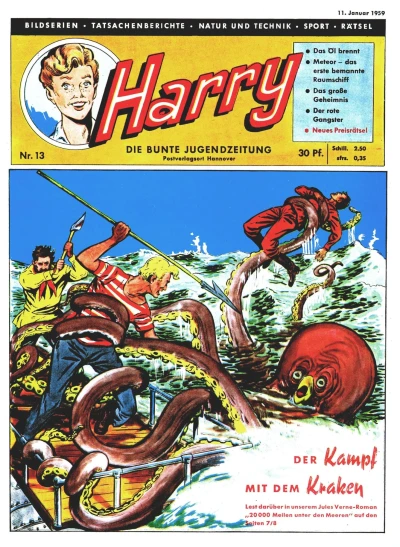 Cover of Der Kampf mit dem Kraken