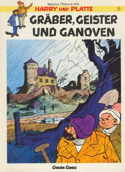 Cover of Gräber, Geister und Ganoven