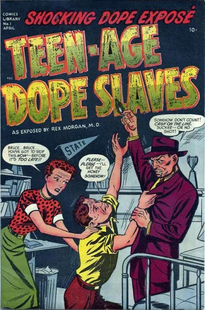 Cover of Teen-Age Dope Slaves