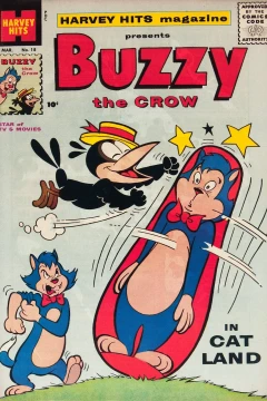 Buzzy the Crow in Cat Land