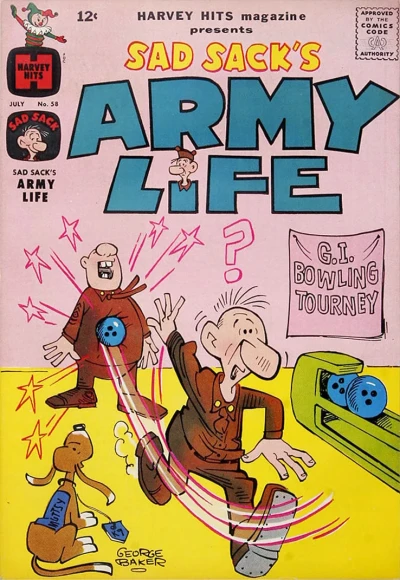 Cover of Sad Sack's Army Life