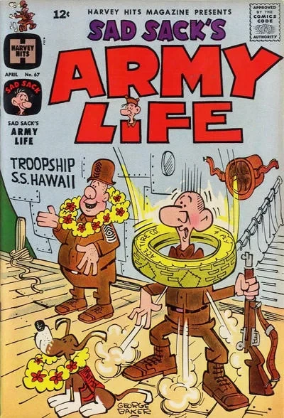 Cover of Sad Sack's Army Life