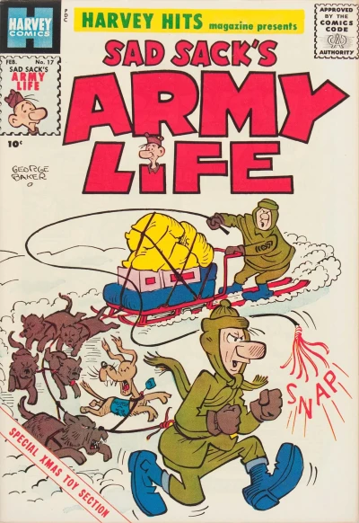 Cover of Sad Sack's Army Life