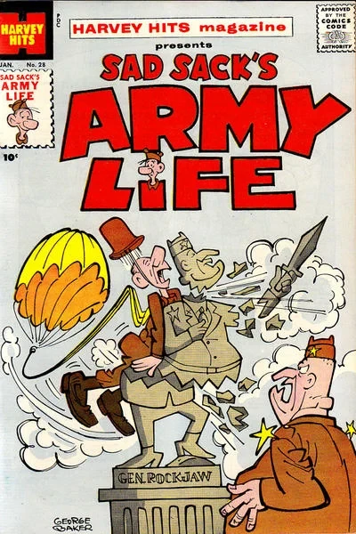 Cover of Sad Sack's Army Life
