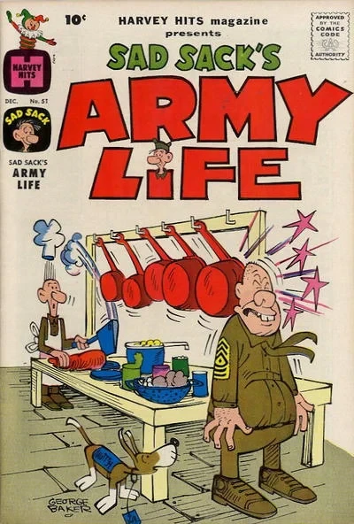 Cover of Sad Sack's Army Life
