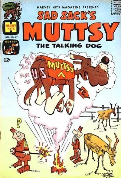Cover of Sad Sack's Muttsy the Talking Dog