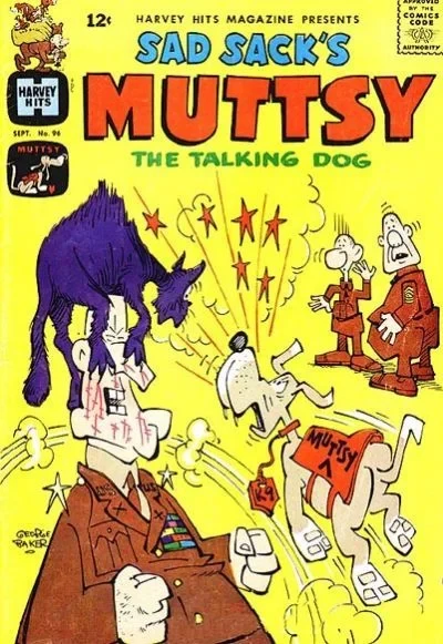 Cover of Sad Sack's Muttsy the Talking Dog