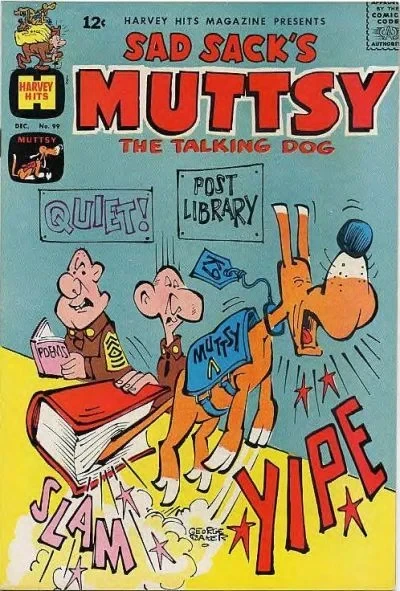 Cover of Sad Sack's Muttsy the Talking Dog