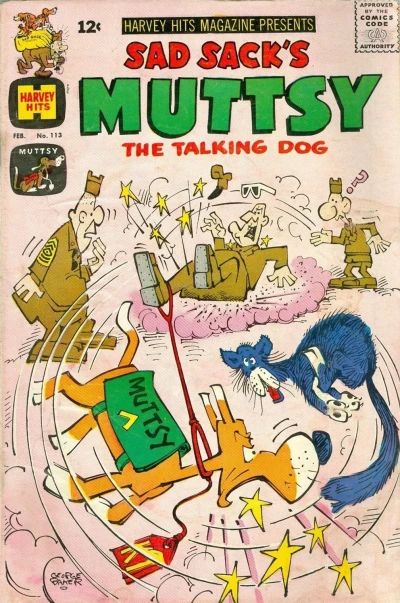 Cover of Sad Sack's Muttsy the Talking Dog