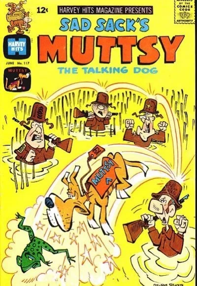 Cover of Sad Sack's Muttsy the Talking Dog