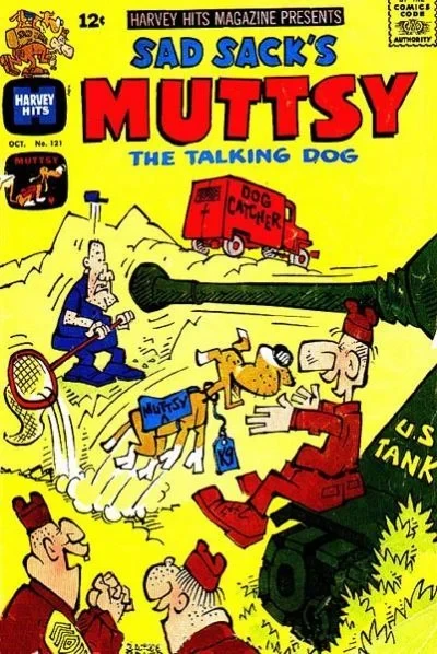 Cover of Sad Sack's Muttsy the Talking Dog