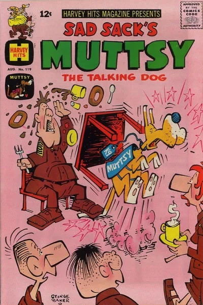 Cover of Sad Sack's Muttsy the Talking Dog