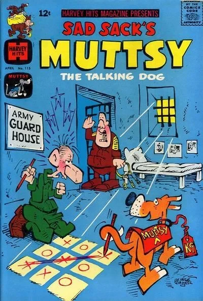 Cover of Sad Sack's Muttsy the Talking Dog