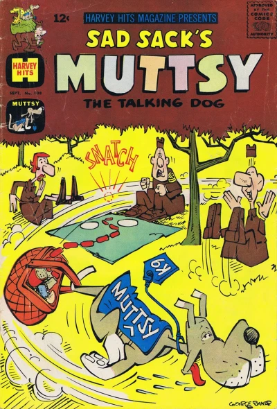 Cover of Sad Sack's Muttsy the Talking Dog