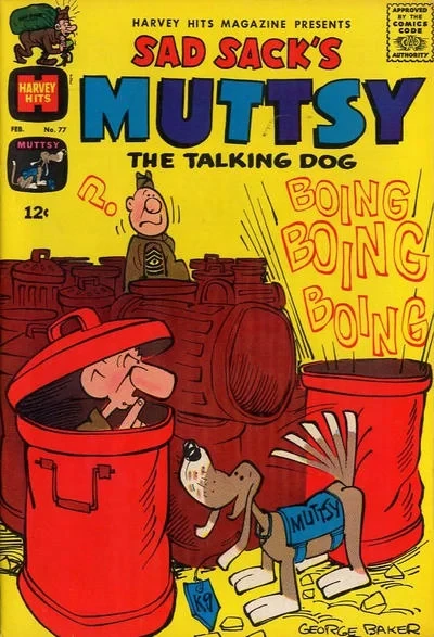 Cover of Sad Sack's Muttsy the Talking Dog