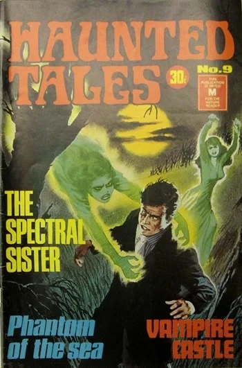 Cover of The Spectral Sister ; Phantom of the Sea ; Vampire Castle