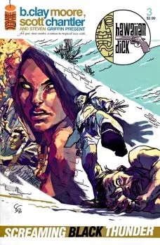 Cover of Screaming Black Thunder (Part 3);  The Echo Of Bullets Past;