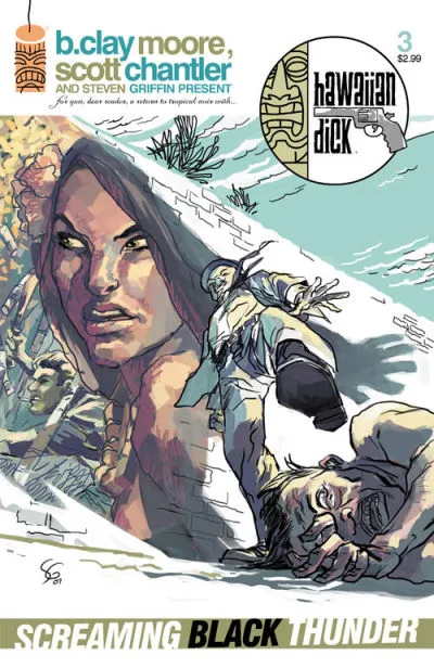Cover of Screaming Black Thunder (Part 3);  The Echo Of Bullets Past;