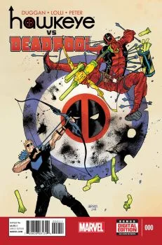 Cover of Hawkeye vs Deadpool vs Crime #1