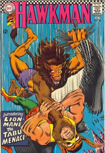 Cover of Death of The Living Flame / Lion-Mane... The Tabu Menace