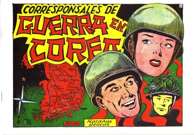Cover of Corresponsales de guerra en Corea