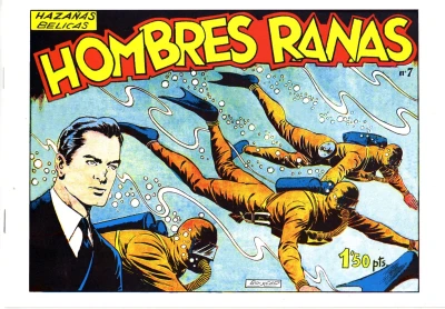 Cover of Hombres ranas