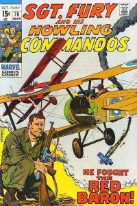 He fought the Red Baron !
