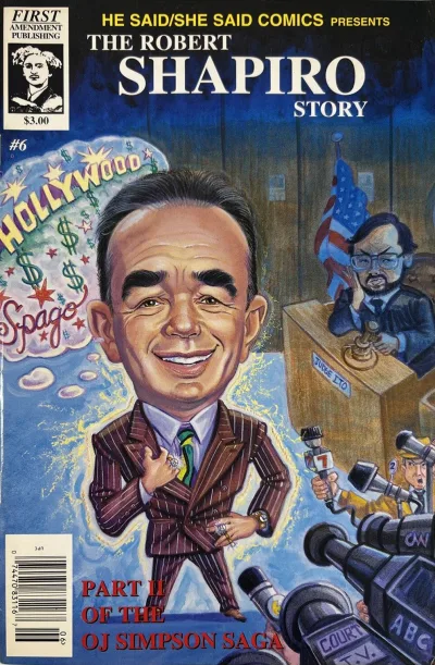 Cover of The Robert Shapiro Story; The Marcia Clark Story