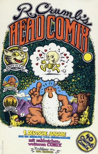 Cover of R. Crumb's Head Comix