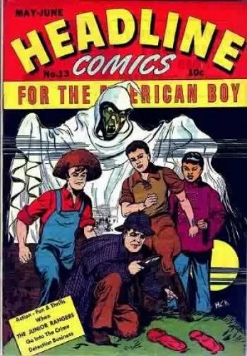 Cover of Action Fun & Thrills when The Junior Rangers Go into The Crime Detection Business