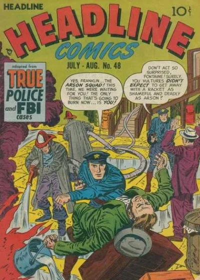 Cover of adapted from True Police and FBI cases