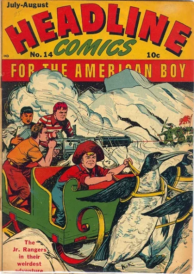 Cover of The Jr. Rangers in their weirdest adventure