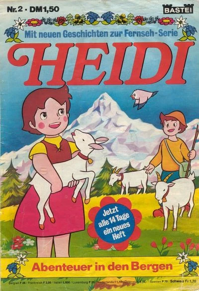 Cover of Abenteuer in der Bergen
