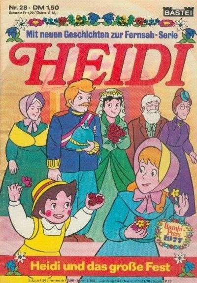 Cover of Heidi und das grosse Fest