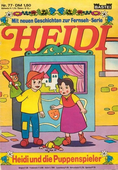 Cover of Heidi und die Puppenspieler