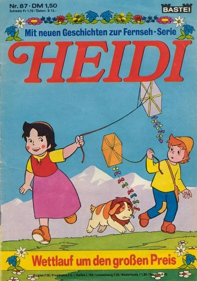 Cover of Wettlauf um den grossen Preis